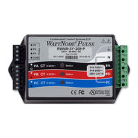 CCS WattNode Pulse WNB-3Y-208-P Reference Manual