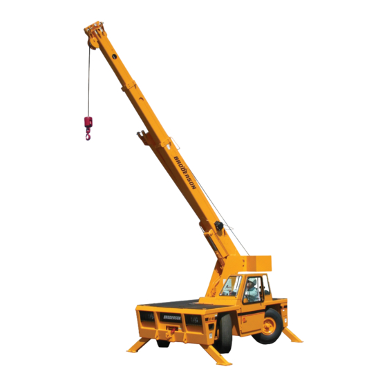 Broderson IC-80-3L 4X2 Installation And Operating Manual