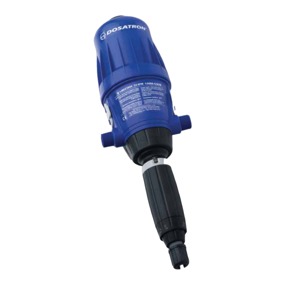 dosatron D14MZ3000AFII Manual