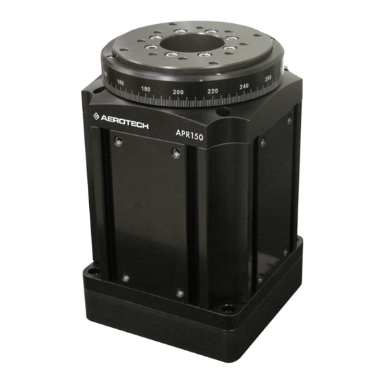 Aerotech APR150DR Hardware Manual