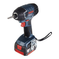 Bosch GDS 14,4 V-LI Professional Original Instructions Manual