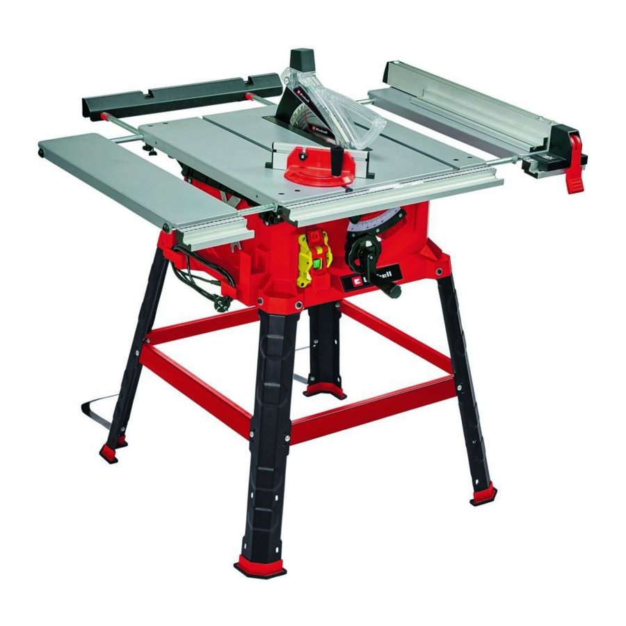 EINHELL TC-TS 2225 U Manual