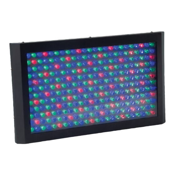 American DJ Mega Panel LED User Instructions