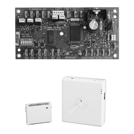 Trane UCM 4.0 and WirelessVAV Communication Installation/ Operator Programming