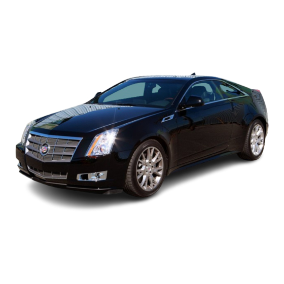 Cadillac CTS COUPE Specifications