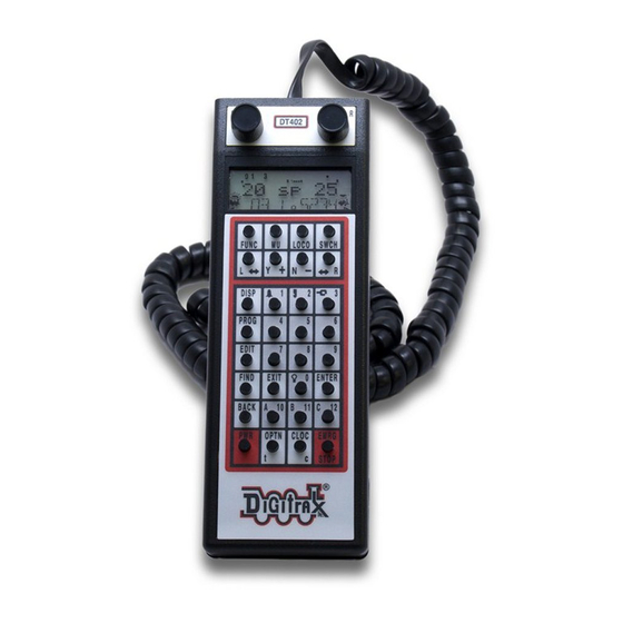 Digitrax Super Chief Xtra DT402R Manual