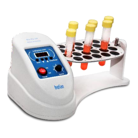 Biosan Bio RS-24 Operating Manual