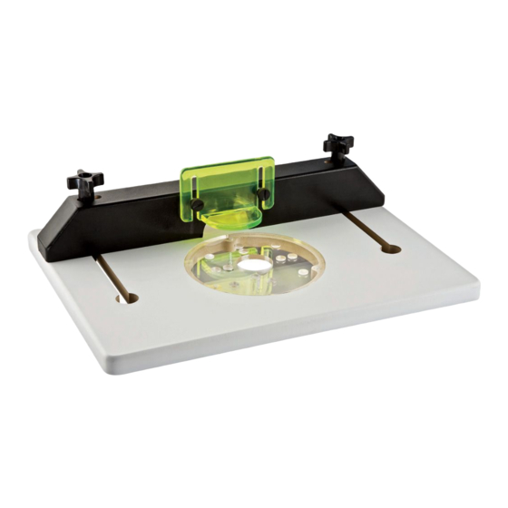 Rockler Trim Router Table Instructions Manual