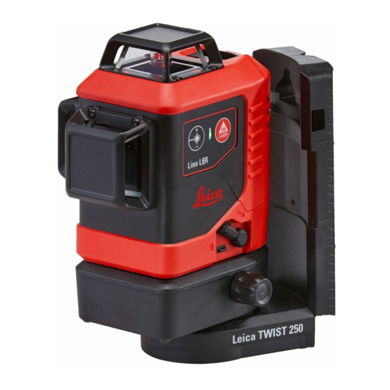 Leica Geosystems LINO L6R Manual