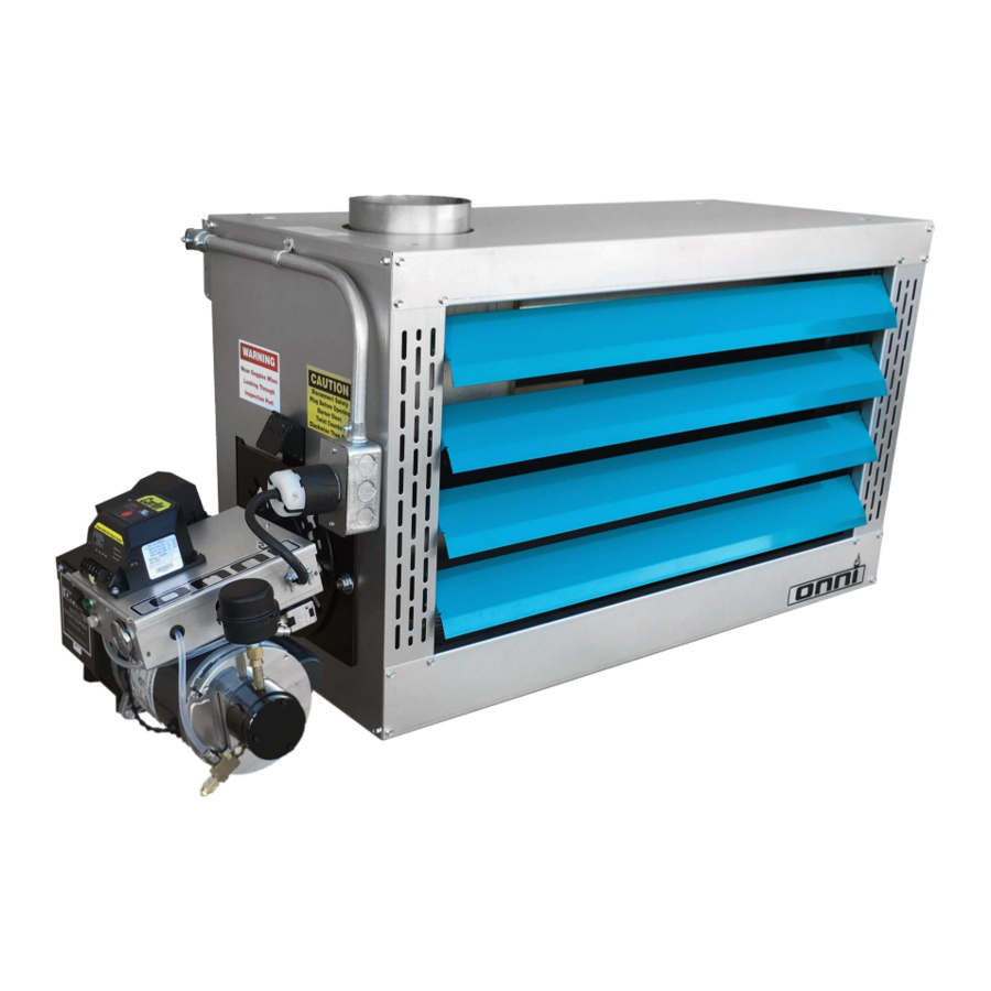 Econo Heat OMNI OWH-75 Installation, Operation And Service Instructions