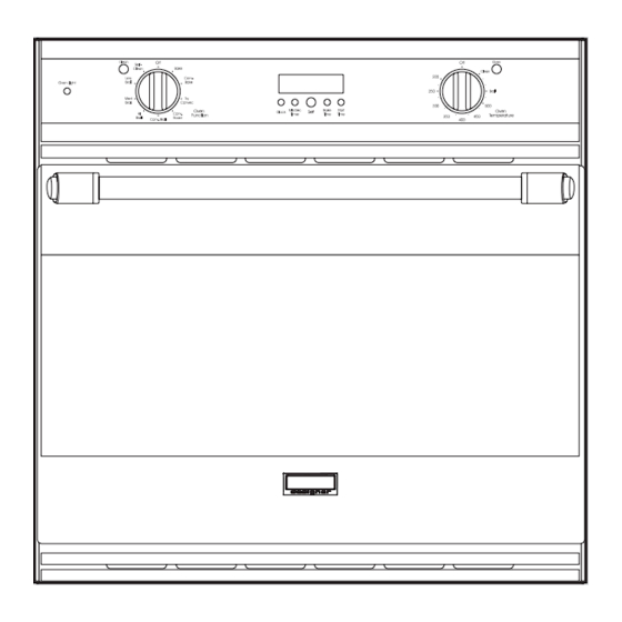 Brigade CRVSOE330WH Manuals