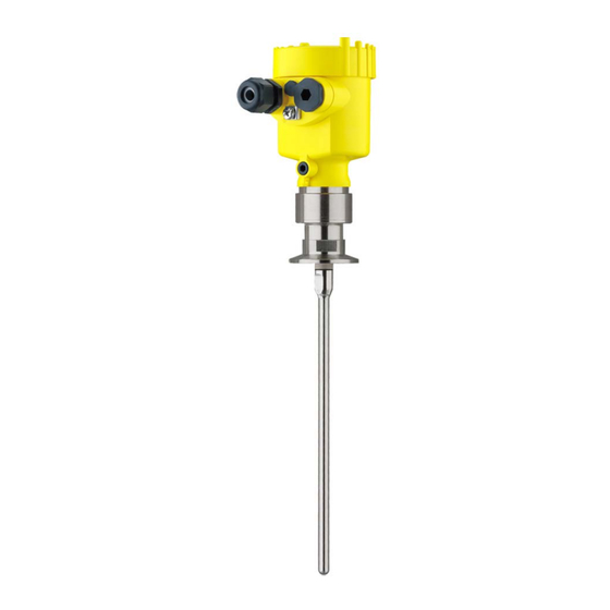 Vega VEGAFLEX 83 Quick Setup Manual