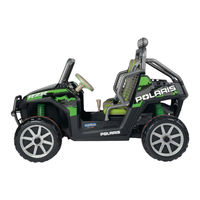 Peg-Perego Polaris RANGER RZR Green Shadow Use And Care Manual