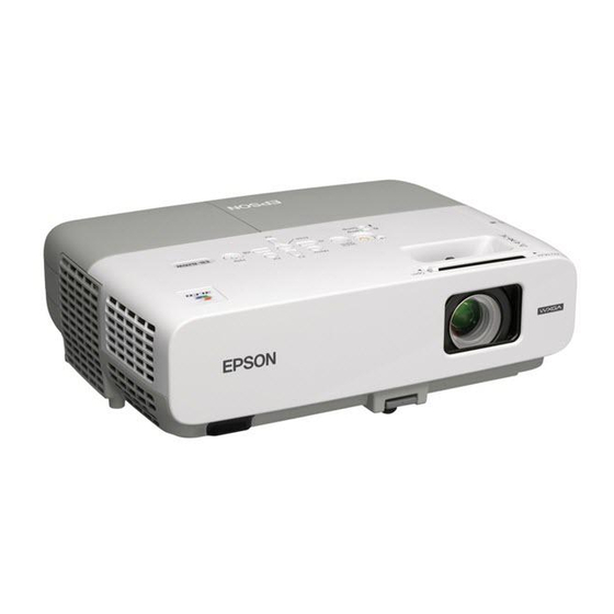 Epson EB-826WH Manuals