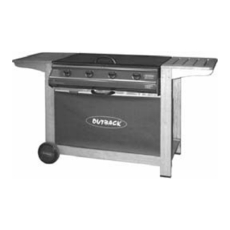 Outback 2 Burner Assembly And Operating Instructions Manual
