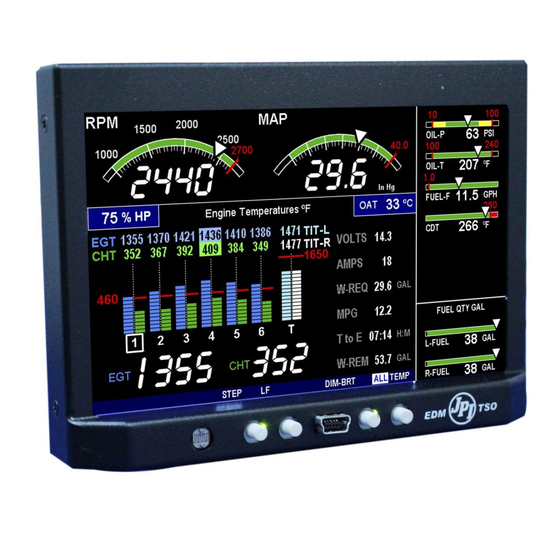 J.P. Instruments EDM-900 Installation Manual