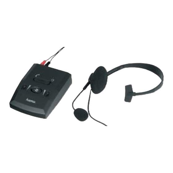 Hama HA-2710 User Manual