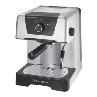 Electrolux EASYPRESSO EEA110 Instruction Book