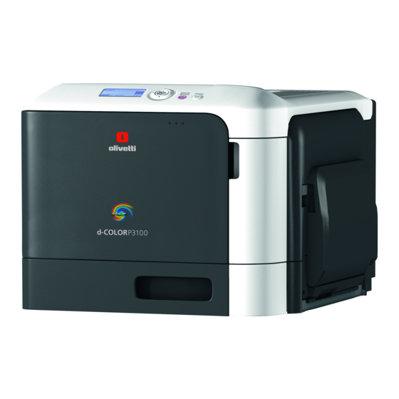 Olivetti d-COLOR P3100 Manual