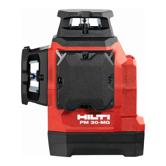 Hilti PM 30-MG Original Operating Instructions