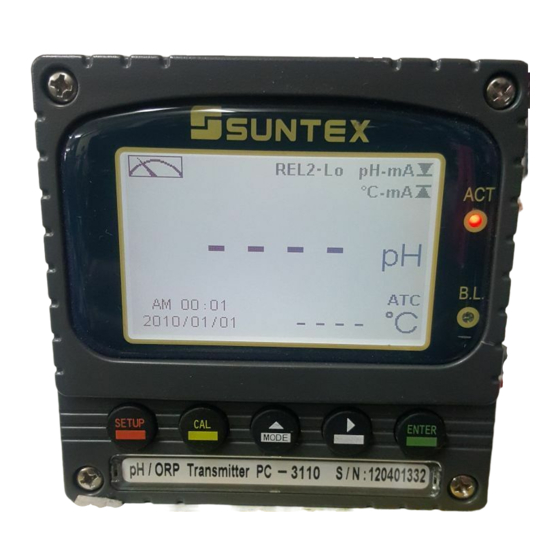 Suntex PC-3110-P Operation Manual