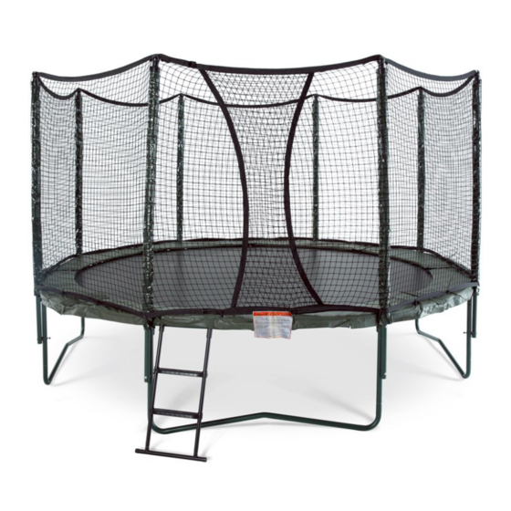 AlleyOOP Sports 12ft VariableBounce Trampoline System User Manual