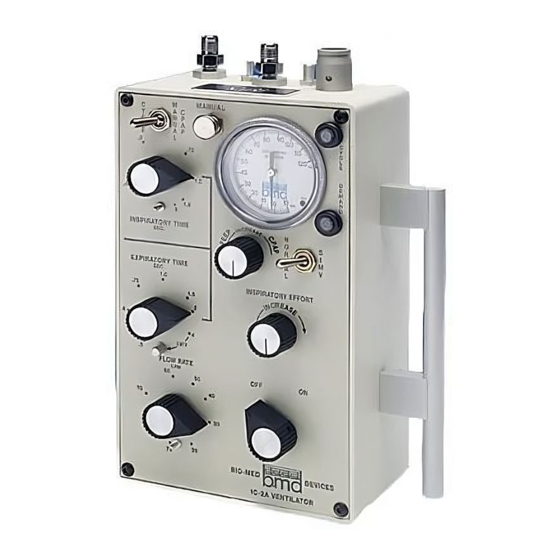 BIO-MED DEVICES IC-2A Service Manual