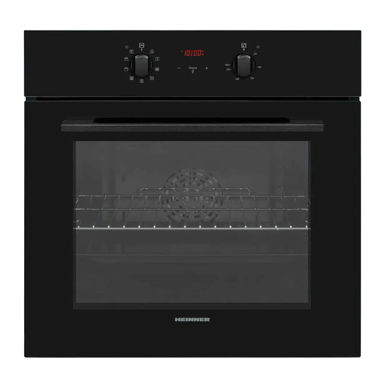 Heinner HBO-V659GCDRC-GBK Manual
