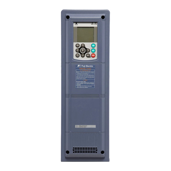 Fuji Electric FRENIC-HVAC Manual