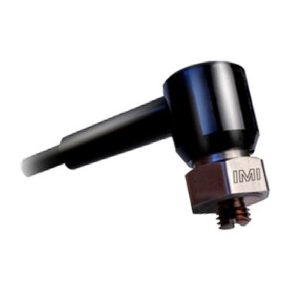 PCB Piezotronics IMI SENSORS M020AC Installation And Operating Manual