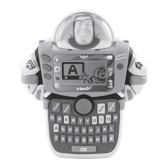 VTech Buzz Lightyear Learn & Go User Manual