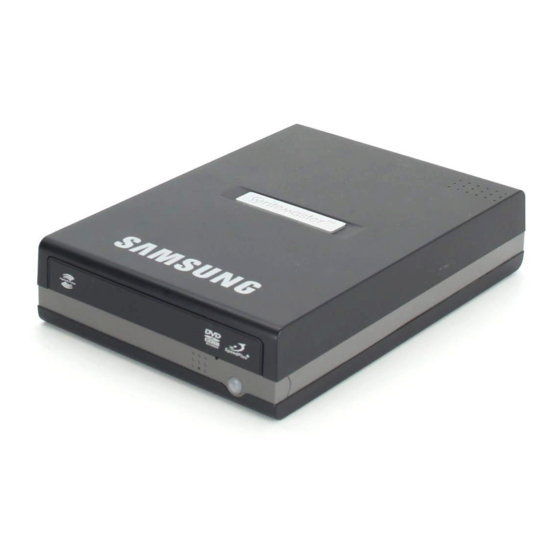 Samsung SE-S204N - TruDirect External 20x DVD-RW Manuals