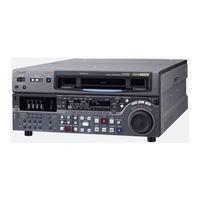 Sony Digital Betacam DVW-M2000 Installation Manual