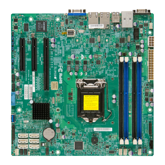 Supero X10SLH-F User Manual