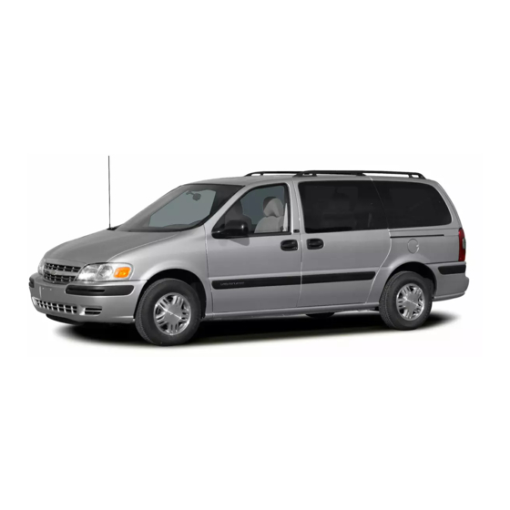 Chevrolet 2004 Venture Owner's Manual