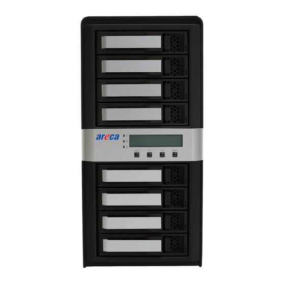 Areca Thunderbolt ARC-8050T2 Quick Start Manual