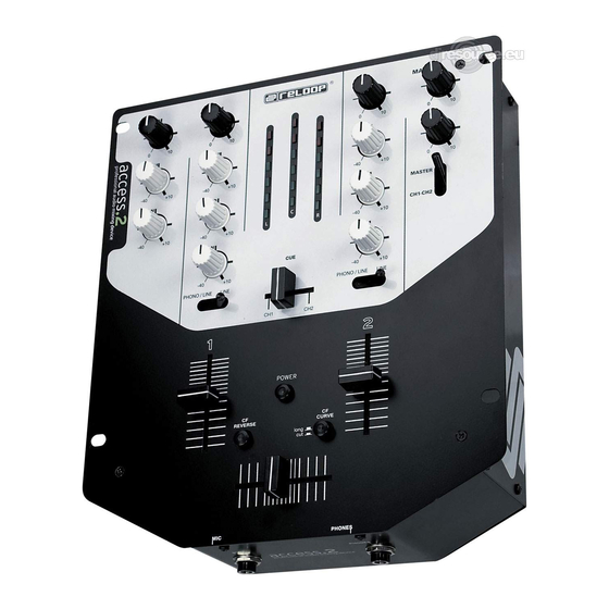 Reloop ACCESS.2 USB Operation Manual