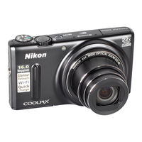 Nikon COOLPIX S9600 Quick Start Manual