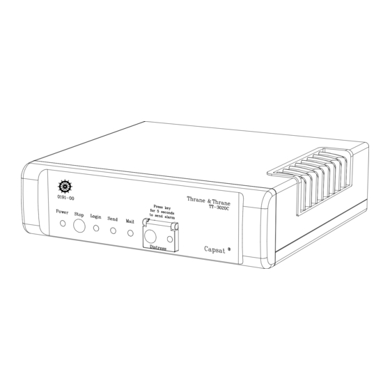 Thrane&Thrane TT-3020C Configuration Manual