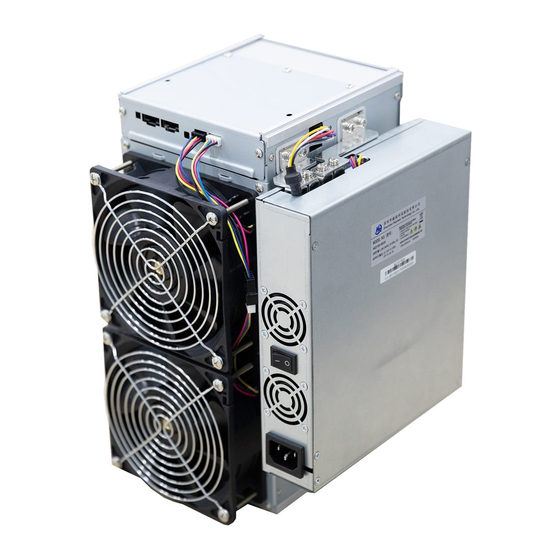 Canaan AvalonMiner1047 Bitcoin Miner Manuals