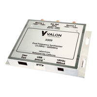 Valon 5009 Operation Manual