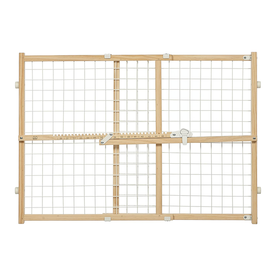 Mid-West Pet Gate 2924WWM-2 Assembly Instructions Manual
