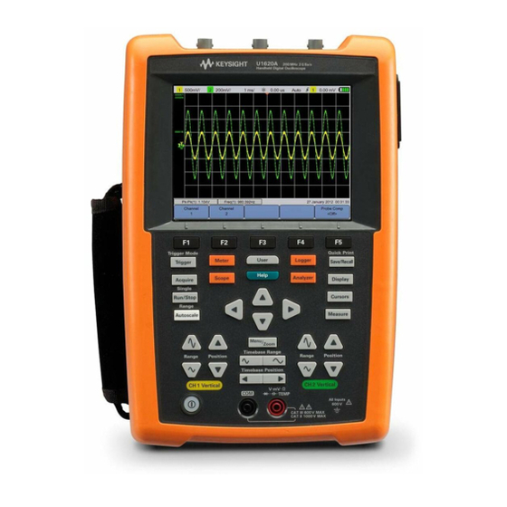 Keysight U1610/20A Quick Start Manual