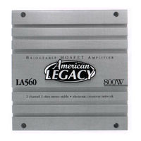 American legacy LA560 Manuals
