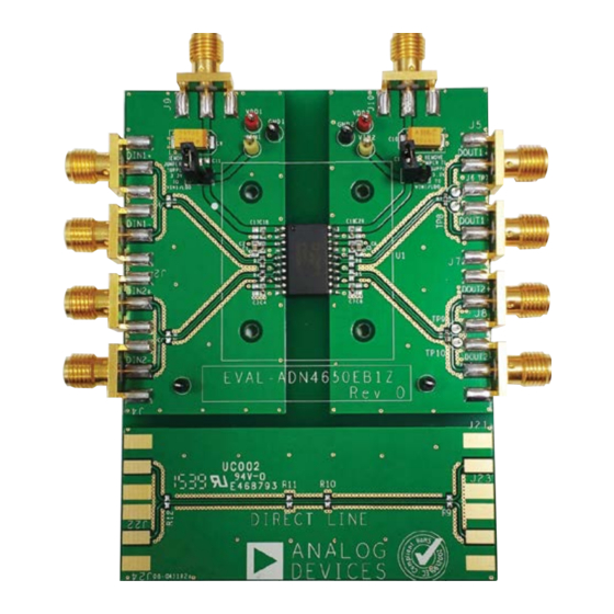 Analog Devices EVAL-ADN4650EB1Z User Manual