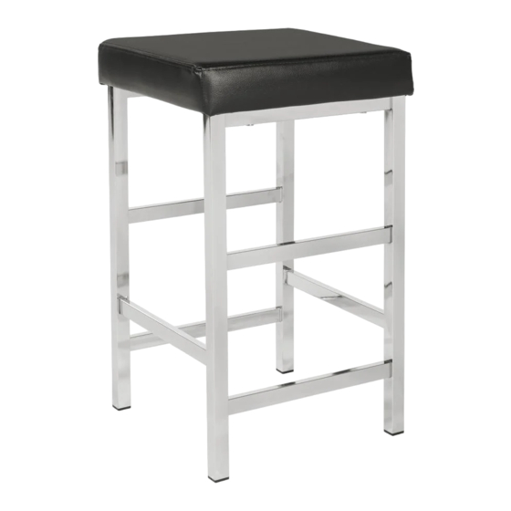 OSP Home Furnishings MET1326C Assembly Instructions