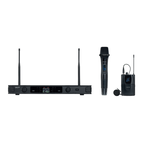 FONESTAR SONAIR-PRO-2M Microphone System Manuals