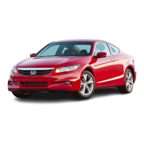 Honda Accord Coupe Manuals