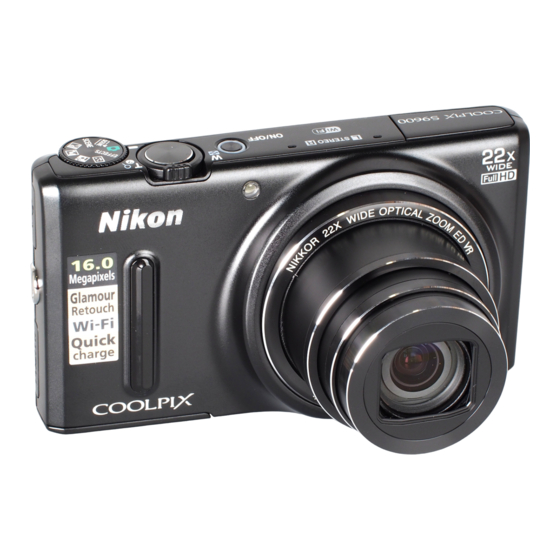 Nikon COOLPIX S9600 Reference Manual