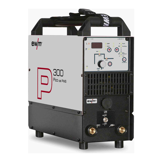 EWM Pico 300 cel Operating Instructions Manual